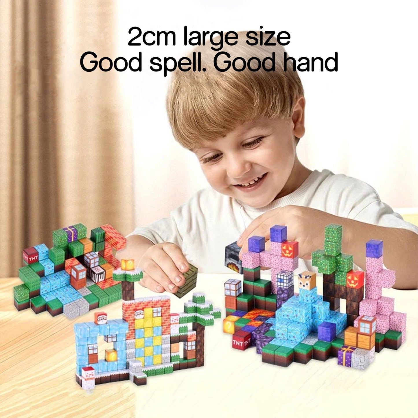 Creative STEM Magnetic Block Construction Toy