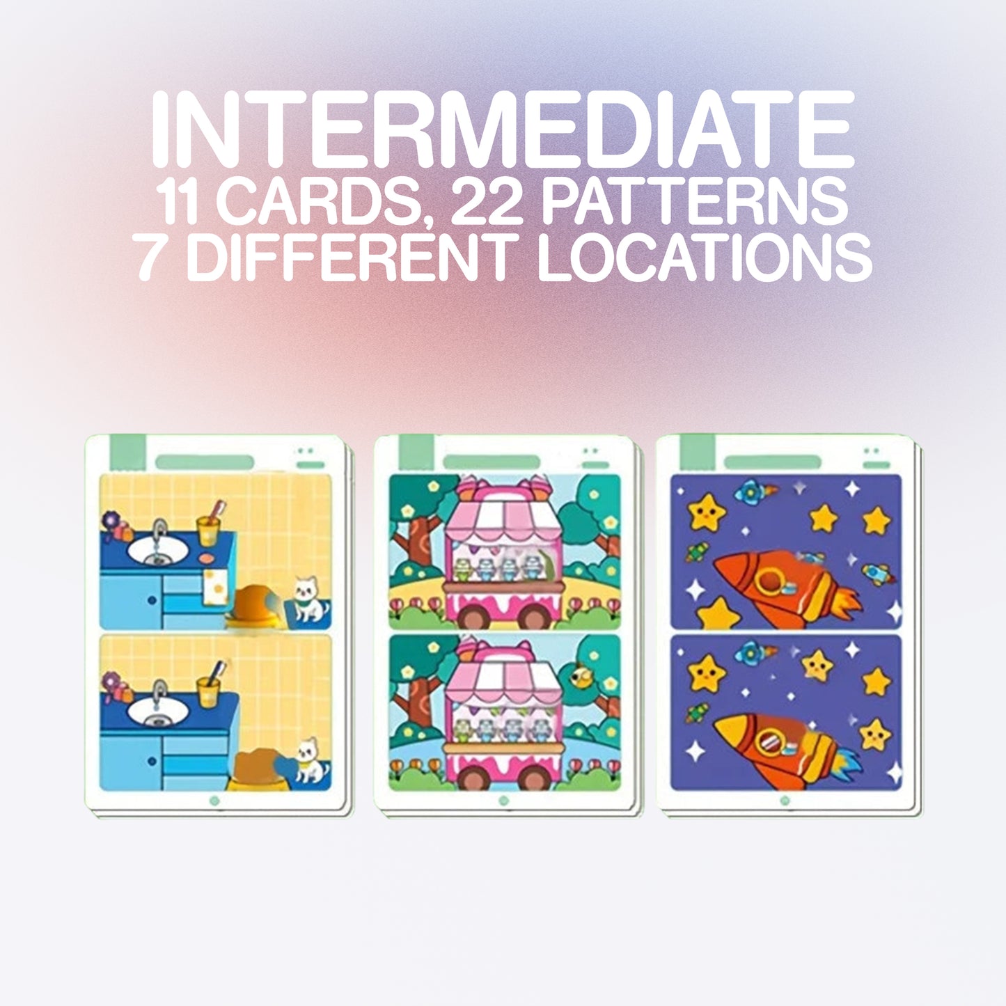 Find the Difference – Reusable Attention Training Game