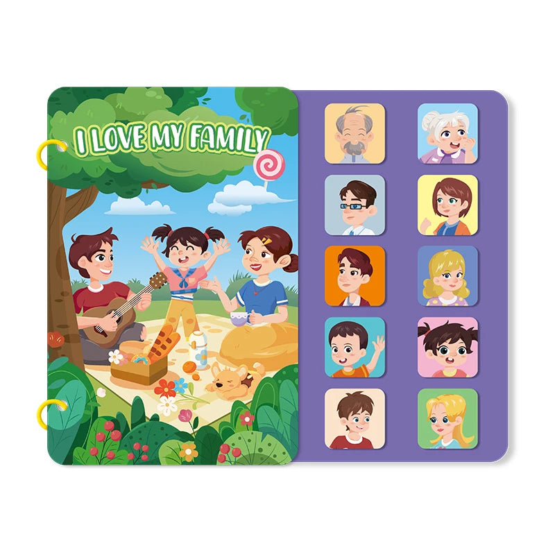 Quiet Book Puzzle – DIY Sticker Activity for Toddlers & Kids