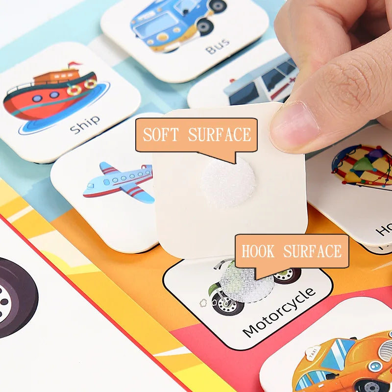 Quiet Book Puzzle – DIY Sticker Activity for Toddlers & Kids