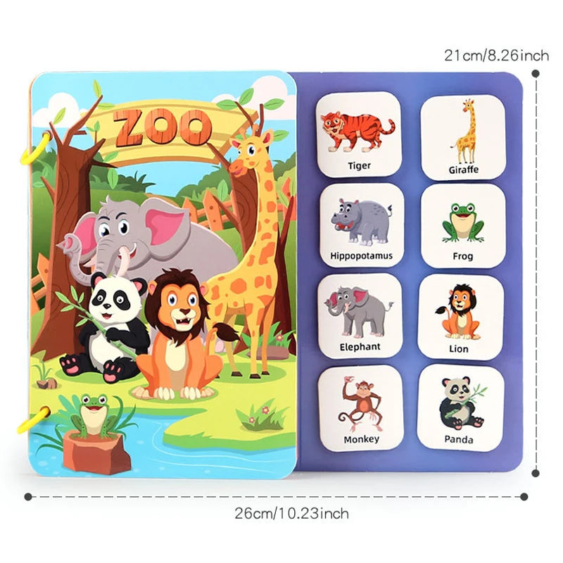 Quiet Book Puzzle – DIY Sticker Activity for Toddlers & Kids