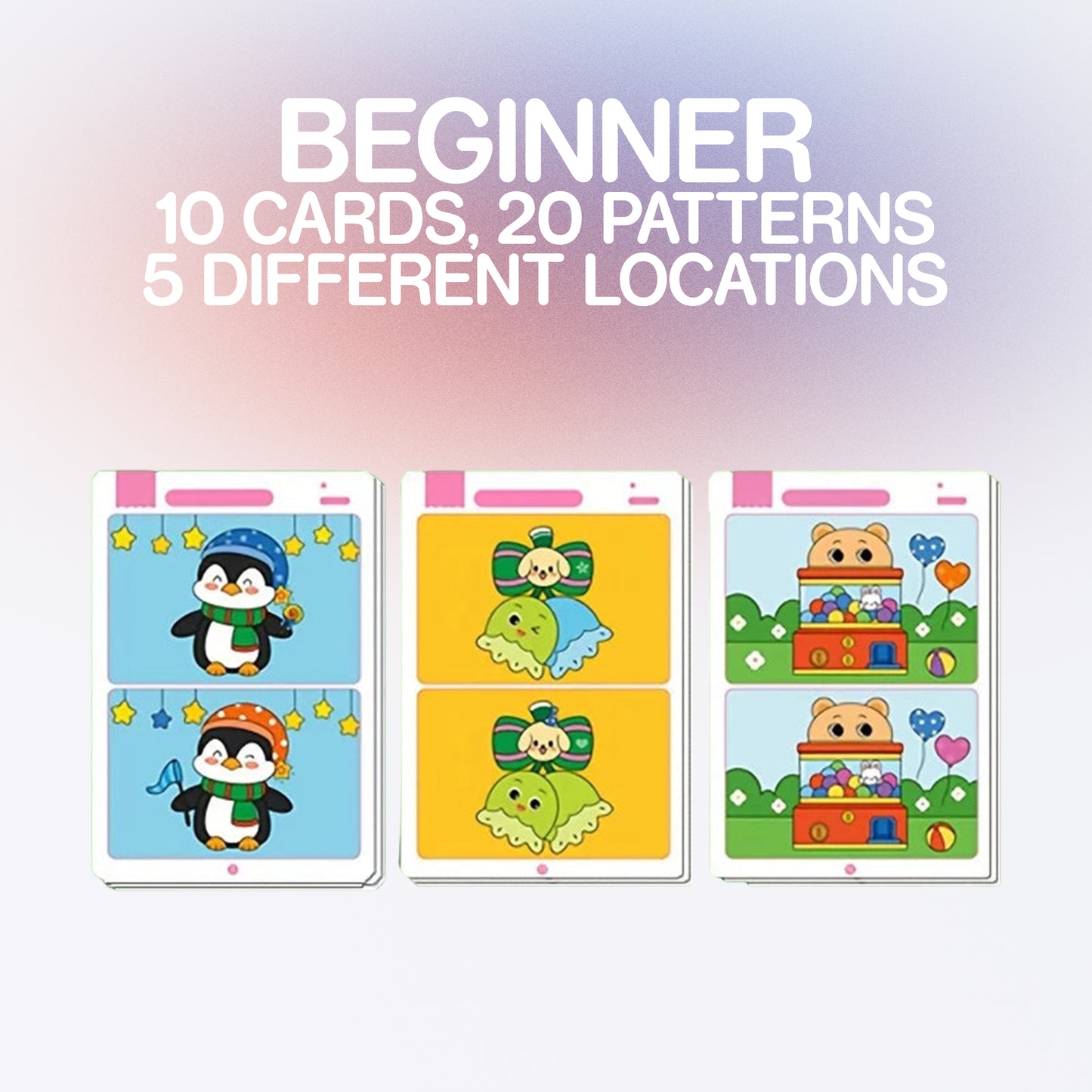 Find the Difference – Reusable Attention Training Game