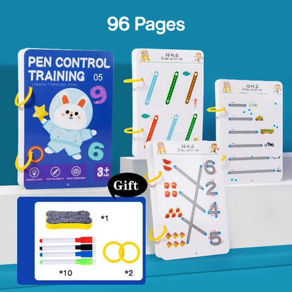 Magic Tracing Copybook for Kids – Reusable & Educational