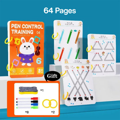 Magic Tracing Copybook for Kids – Reusable & Educational
