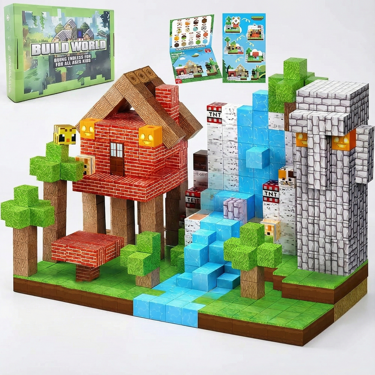 Magnetic Building Blocks Set