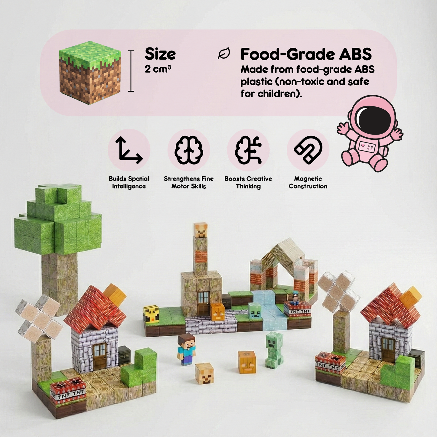 Magnetic Building Blocks Set