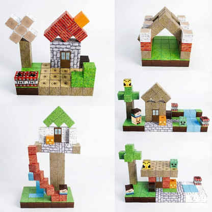 Magnetic Building Blocks Set
