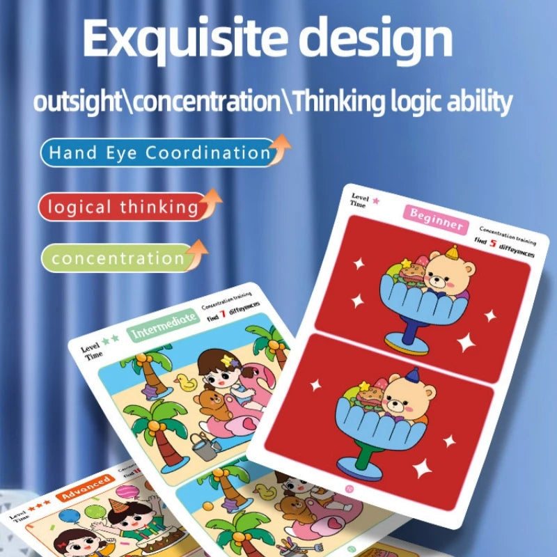 Reusable Find the Differences Game