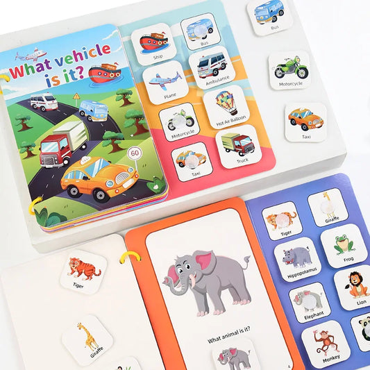 Quiet Book Puzzle – DIY Sticker Activity for Toddlers & Kids