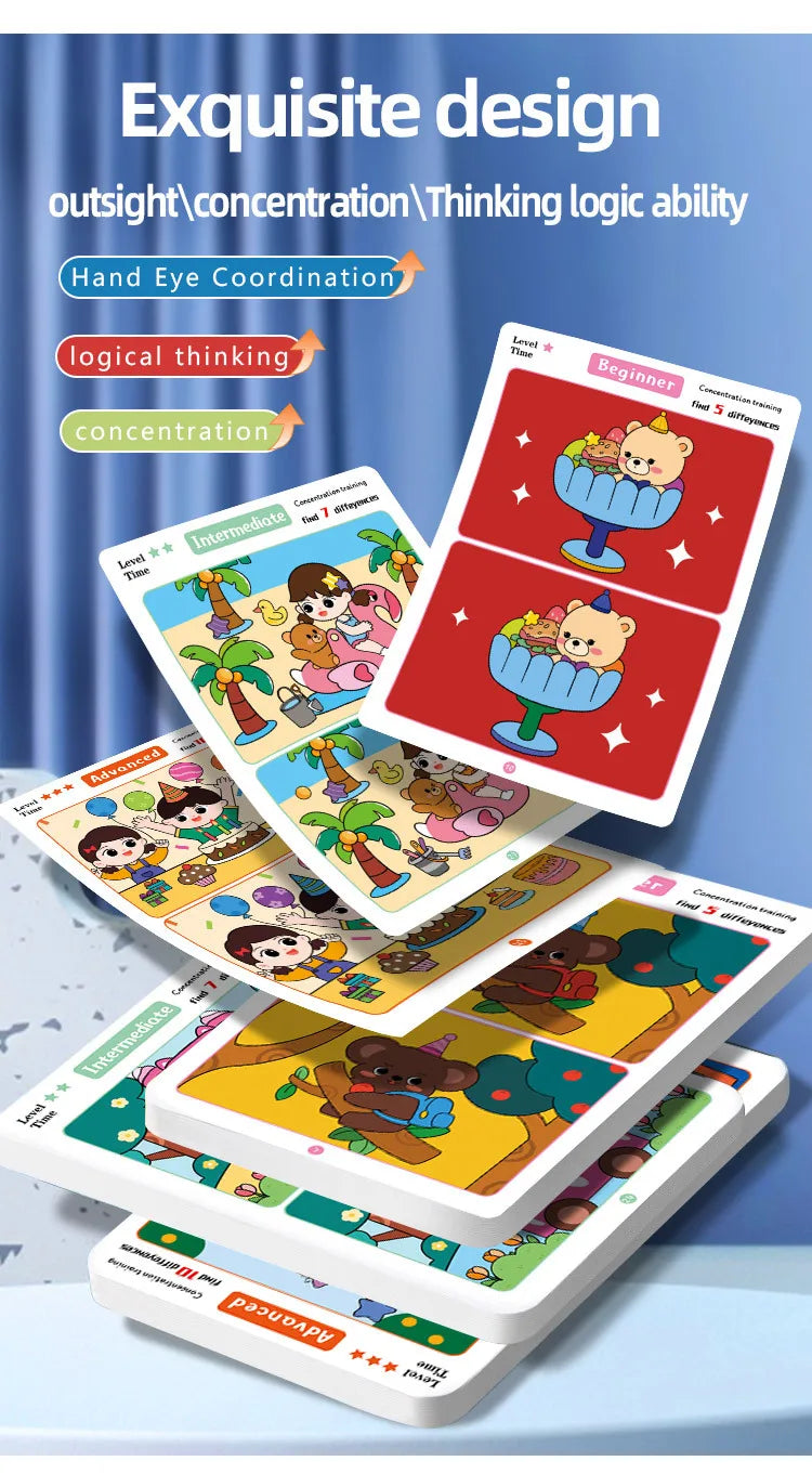 Reusable Find the Differences Game