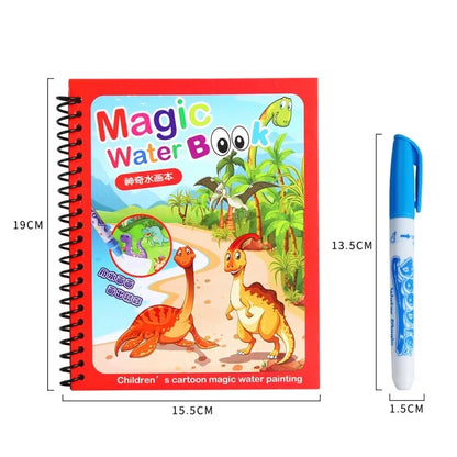 Magic Water Drawing Book