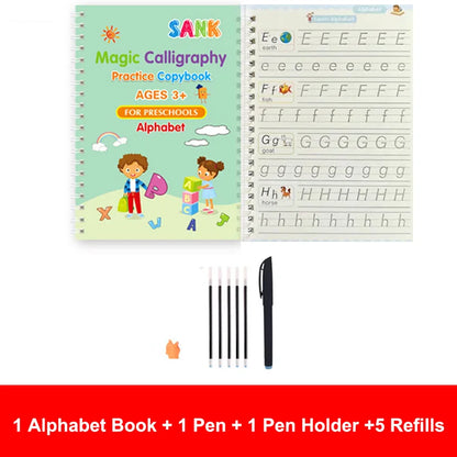 Magic Reusable Writing Practice Book