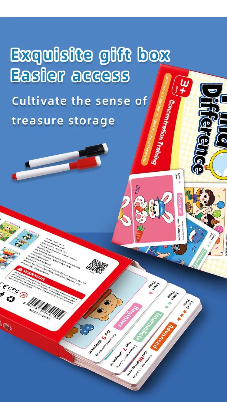 Reusable Find the Differences Game