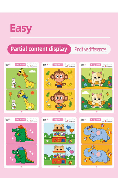 Reusable Find the Differences Game