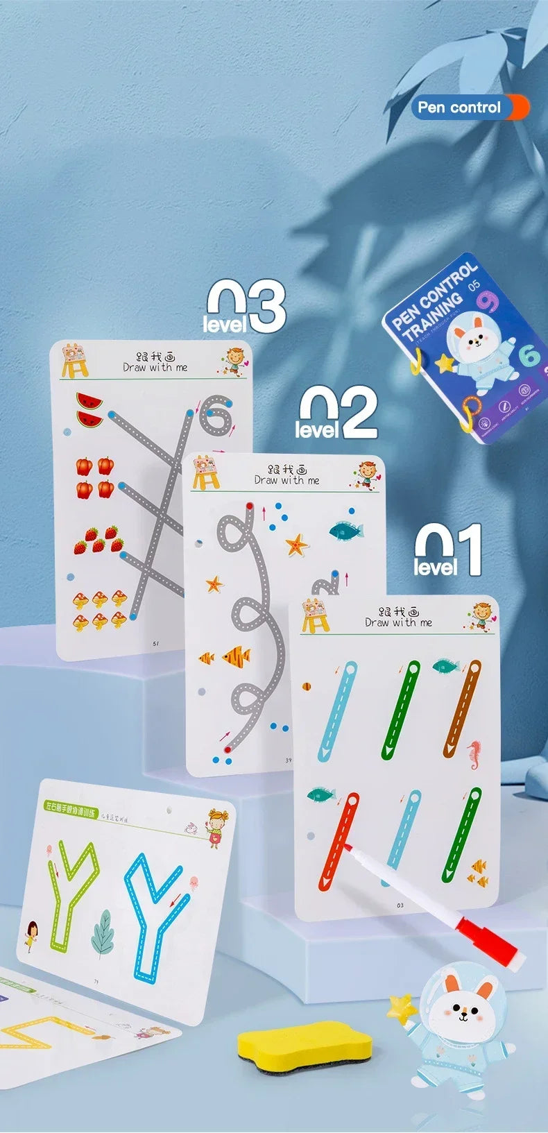 Magic Reusable Tracing Workbook