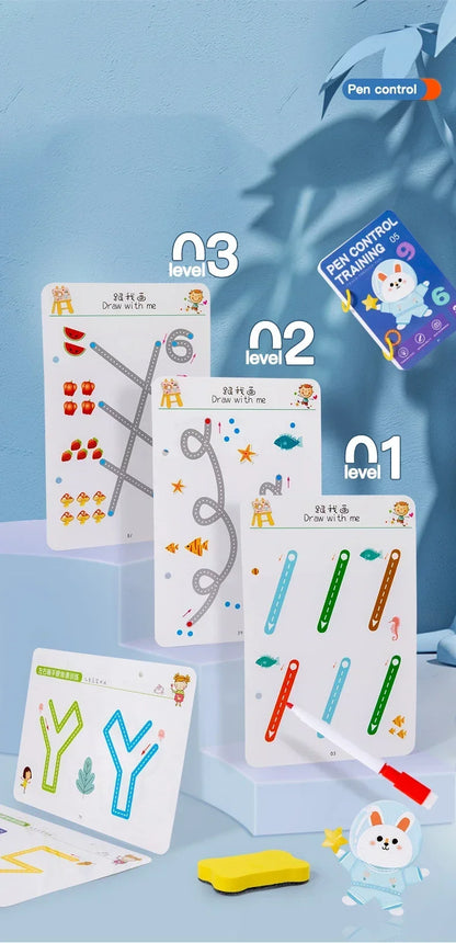 Magic Reusable Tracing Workbook