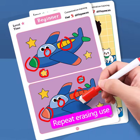 Find the Difference – Reusable Attention Training Game
