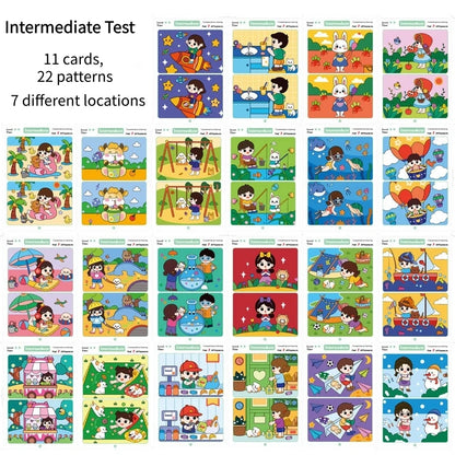 Reusable Find the Differences Game